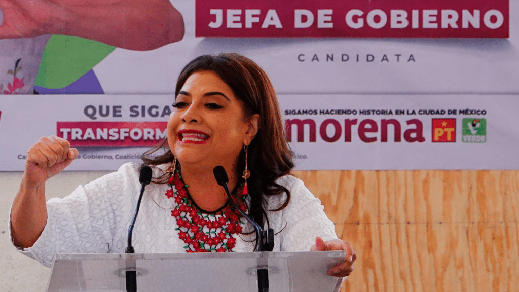 Clara Brugada destacó la importancia de evitar el regreso de la derecha en la Ciudad de México y pidió a los candidatos defender los logros de la 4T. 