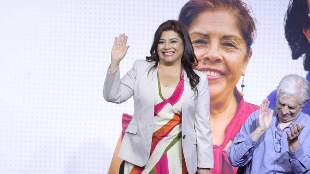 Clara Brugada destacó que el PRIANRD y Santiago Taboada están desesperados porque las encuestas demuestran que perderán la elección.