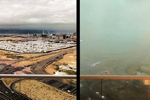 Arrecian las tormentas en la desértica Península Arábiga. Por inundaciones cierran aeropuerto internacional de Dubái. En Omán 10 estudiantes fallecidos