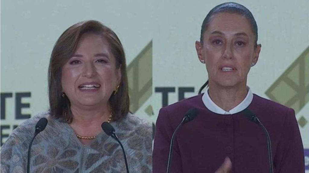 El INE ordenó eliminar los fragmentos donde Xóchitl Gálvez llama “narcocandidata” a Claudia Sheinbaum durante el segundo debate presidencial.