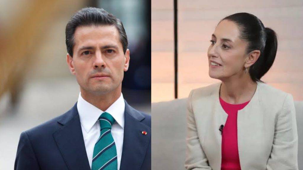 Claudia Sheinbaum dio a conocer que el expresidente, Enrique Peña Nieto, le llamó por teléfono para felicitarla por su triunfo electoral.