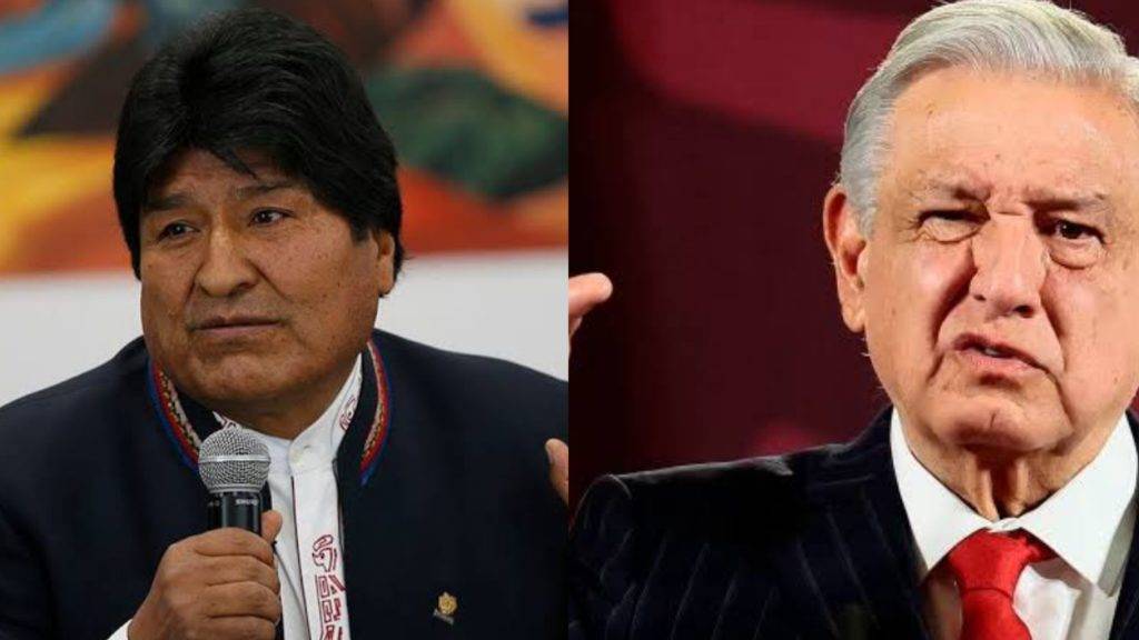 Evo Morales recordó que el presidente de México, López Obrador, le salvó la vida al otorgarle el asilo político tras el golpe de Estado.  