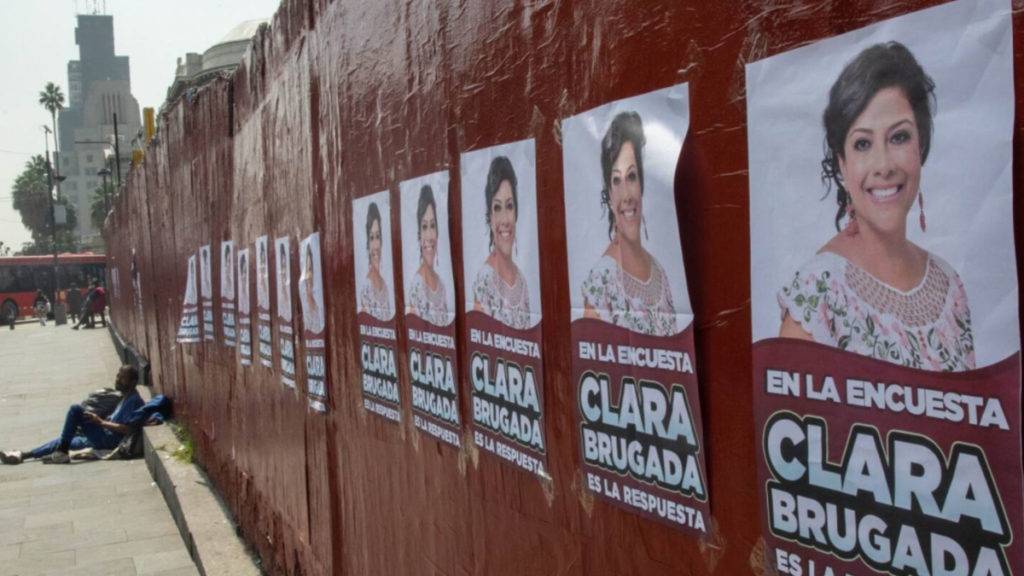 Clara Brugada pide apoyo de los simpatizantes de la 4T, para que se sumen a una limpieza masiva de propaganda electoral en la Ciudad de México. 