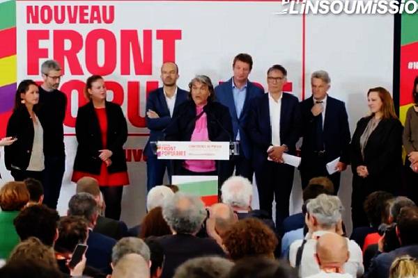 Nuevo Frente Popular busca subir el salario mínimo, derogar las polémicas reformas de las pensiones y migratoria del presidente Emmanuel Macron