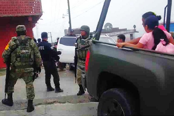 Tres días de enfrentamientos entre armados en Tila, Chiapas. Por tierra y aire se garantiza la seguridad. Instalan dispositivos de ayuda civil