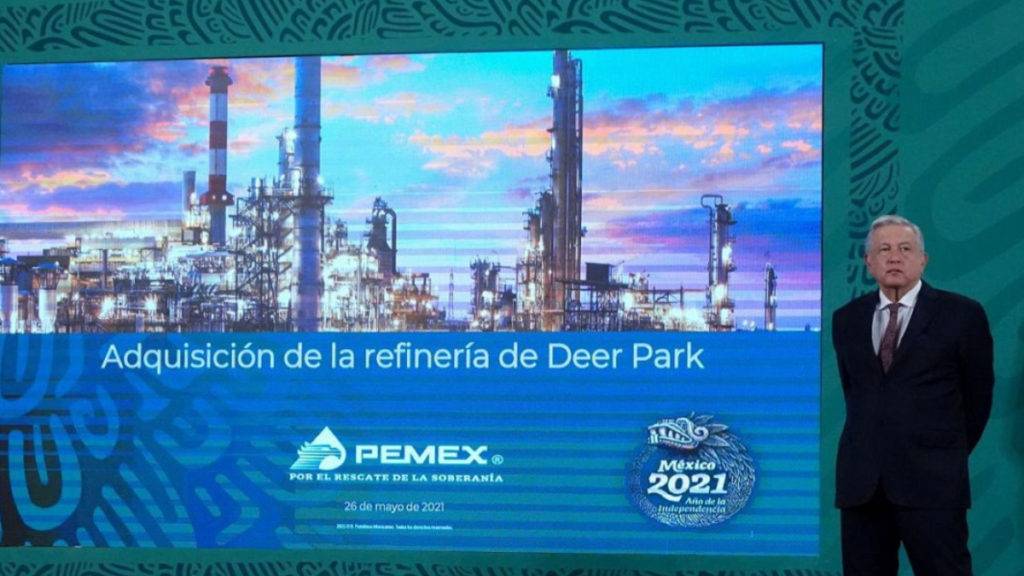El director de Pemex, Octavio Romero Oropeza, destacó que la compra de Deer Park generó las utilidades más altas en los últimos 16 años. 