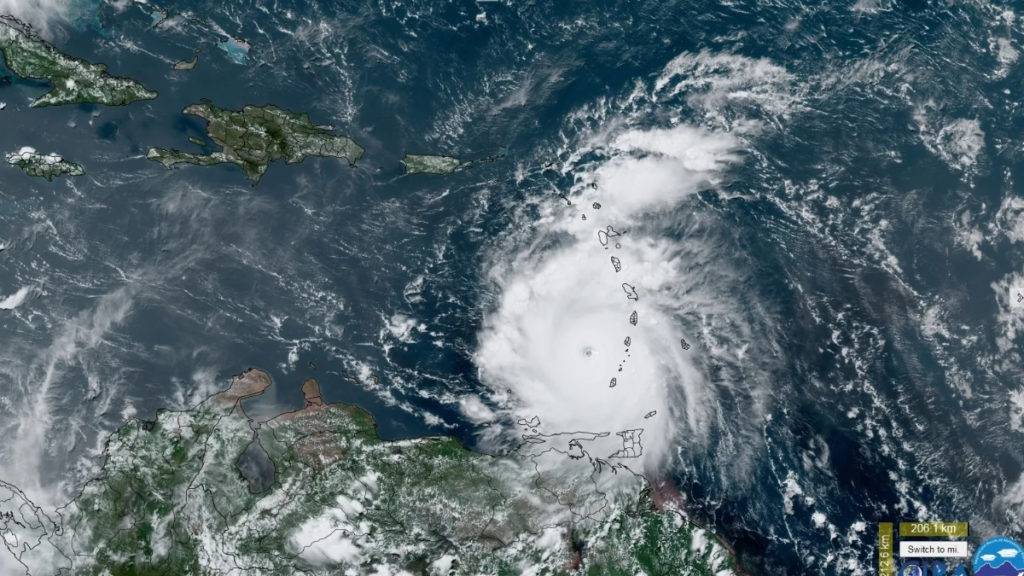 La Conagua advirtió que el huracán “Beryl” es peligroso debido a que se encuentra en el nivel 4 de la escala de Saffir-Simpson.