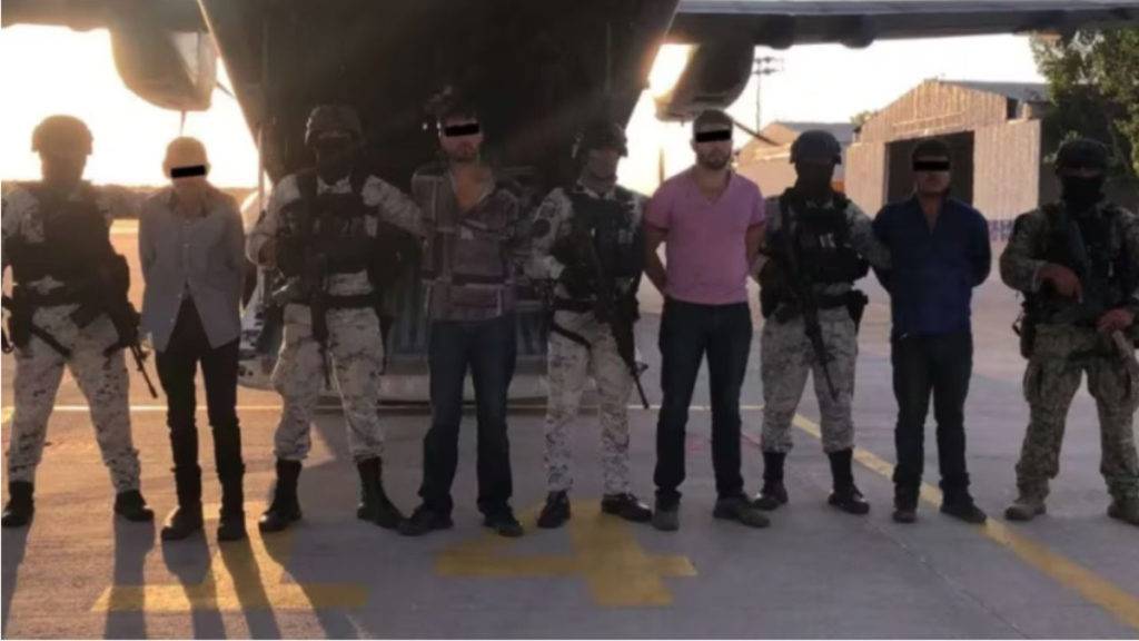 Agentes federales detienen a cuatro sujetos, incluyendo a Luis "N", "El R8", vinculados con el Cártel de Sinaloa en operación en "El Triángulo Dorado".