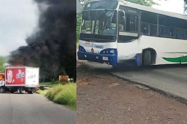 Reportan enfrentamientos en la carretera Tepalcatepec- Jilotlán, en los límites de Michoacán y Jalisco. Bloqueos en carreteras a Apatzingan y la Ruana