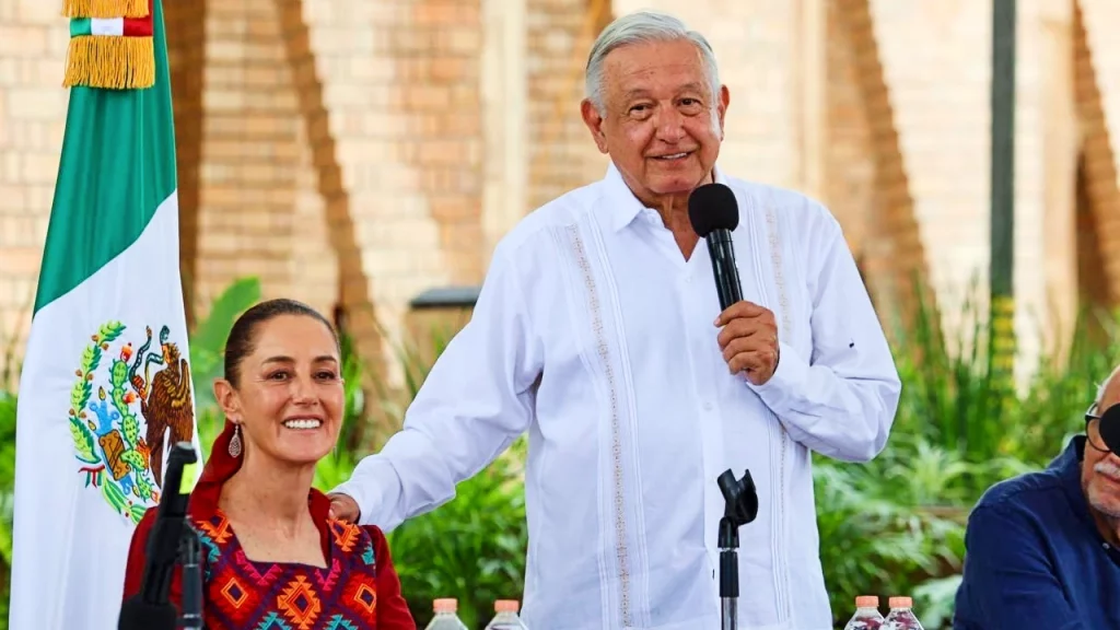 El presidente AMLO y la virtual presidenta electa, Claudia Sheinbaum señalaron que la transformación de México continuará y subirá de nivel a los mexicanos.