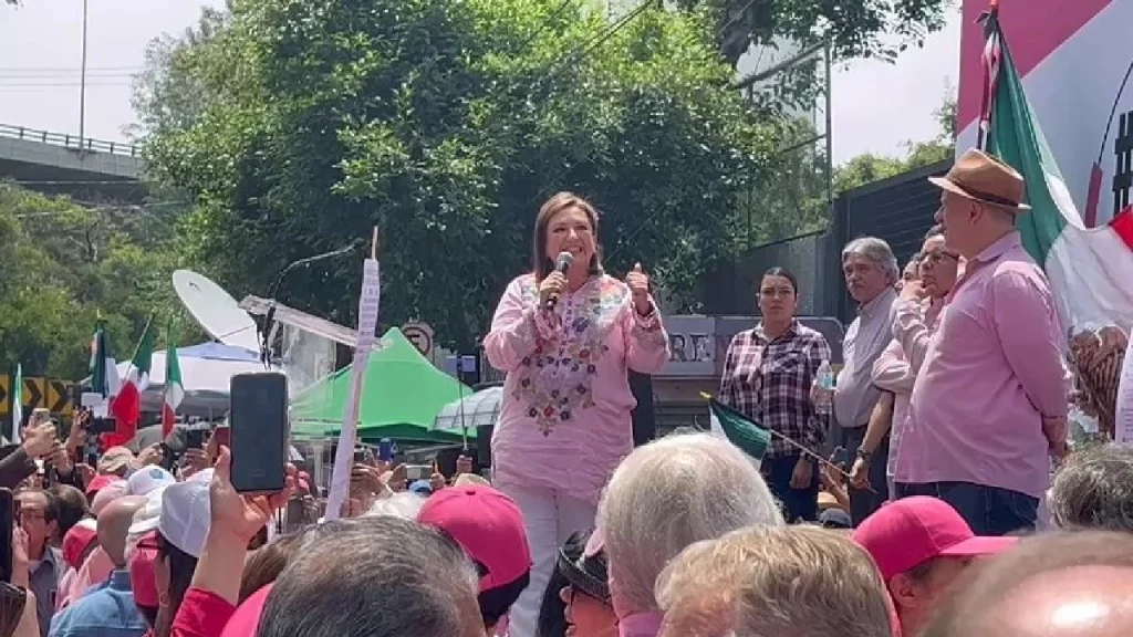 A pesar de que llegaron los "meros meros" chipocludos a pedir al INE que Morena no tenga mayoría en el Congreso, la poca gente se manifestó