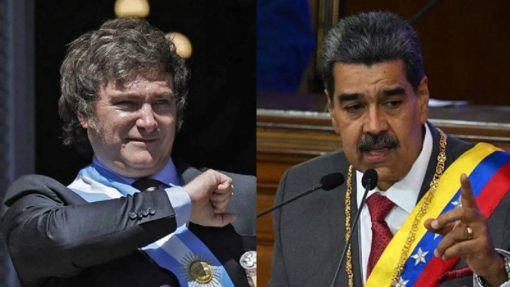 Nicolás Maduro denuncia que Javier Milei usó 100 millones de dólares para atacar al gobierno venezolano con granjas de bots y campañas de desinformación.