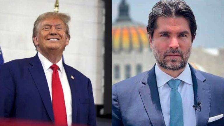 Con su nuevo rap Latinos con Trump, Eduardo Verástegui reafirma su apoyo a Donald Trump de cara a la campaña presidencial de 2024.
