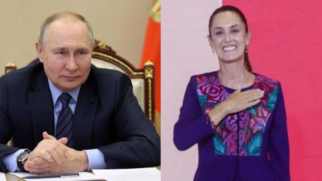 El presidente de Rusia, Vladimir Putin, fue invitado a la ceremonia de investidura de Claudia Sheinbaum programada para el 1 de octubre.