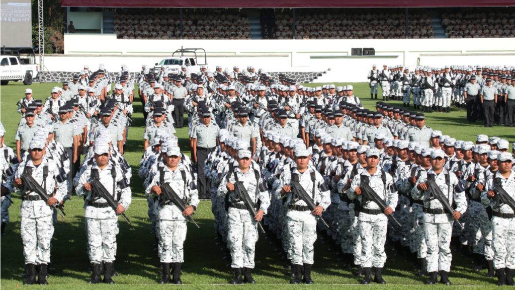 Con la ausencia de 42 legisladores de oposición, el Senado de la República avala la transferencia de la Guardia Nacional a la Sedena.