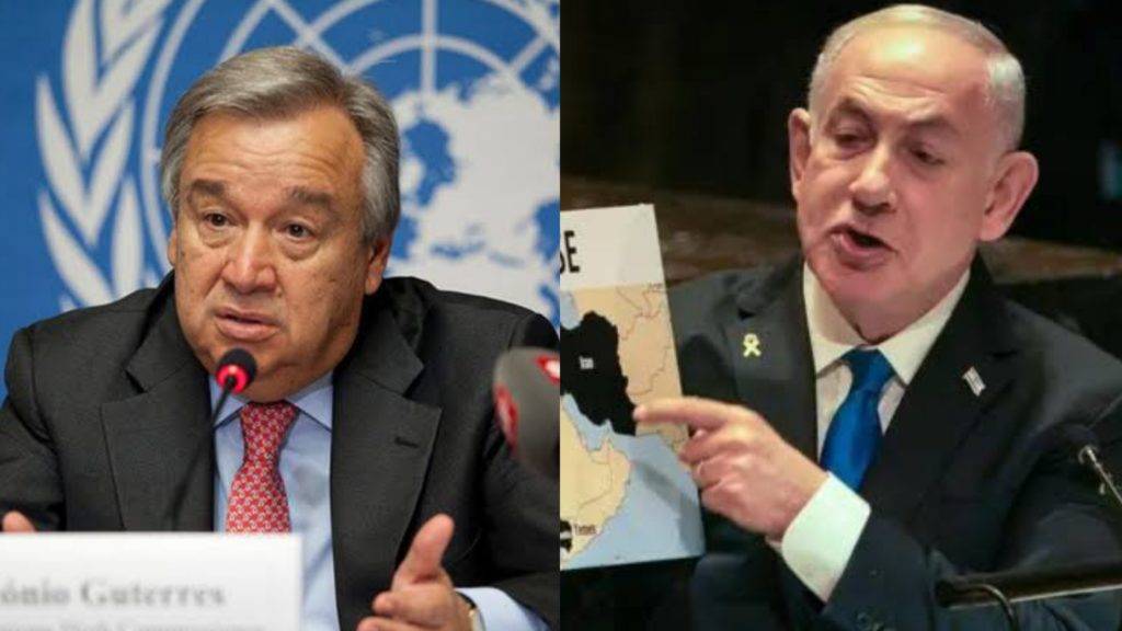 El gobierno de Israel prohíbe la entrada del secretario general de la ONU al país por sus declaraciones sobre el conflicto en Medio Oriente.