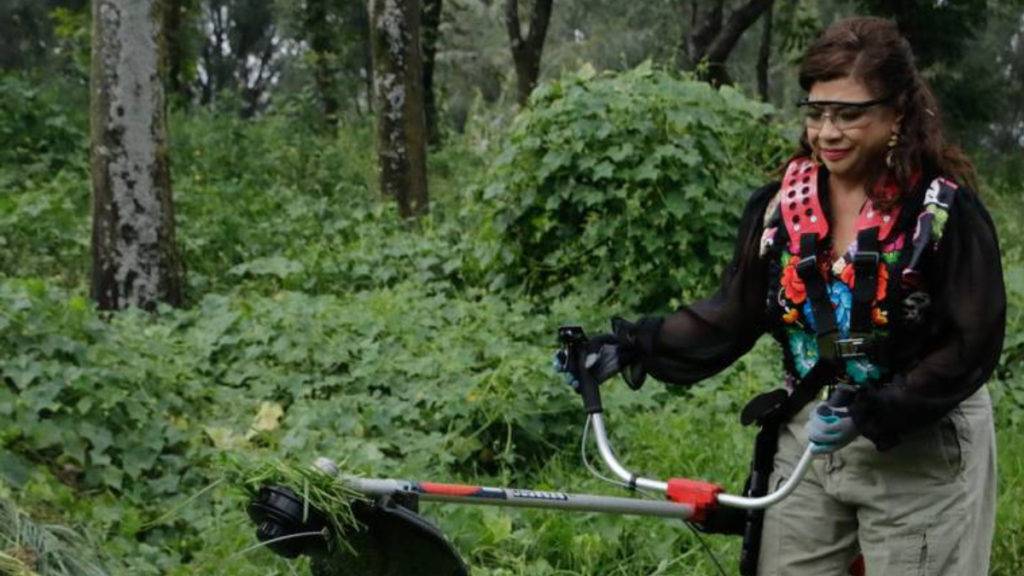 Clara Brugada Molina resaltó la importancia de conservar las zonas verdes y mejorar la calidad de vida de los habitantes de la Ciudad de México.