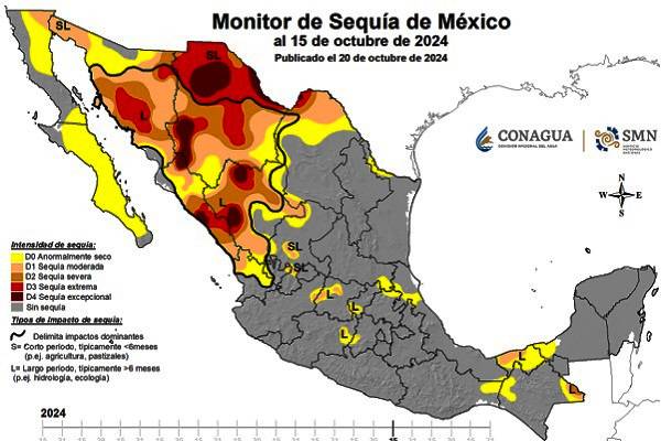 Sequía se concentra en Sonora, Chihuahua y Sinaloa. Productores de trigo de valles del Yaqui y Mayo piden declaratoria de emergencia