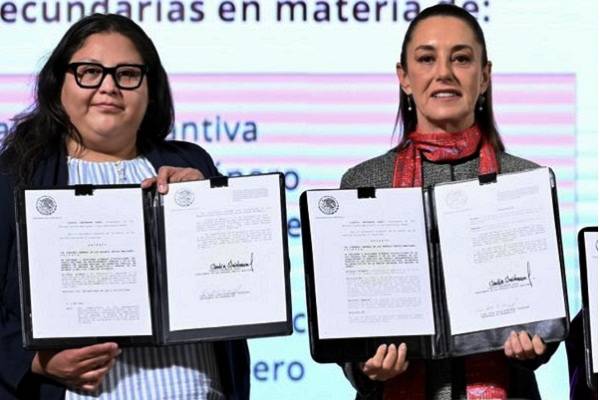 Mujeres en México con marco jurídico que las respalda. Nos toca que sea realidad y que estados se adhieran a estas grandes reformas de protección: Sheinbaum