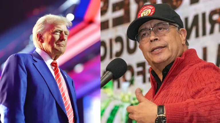 Donald Trump Gustavo Petro