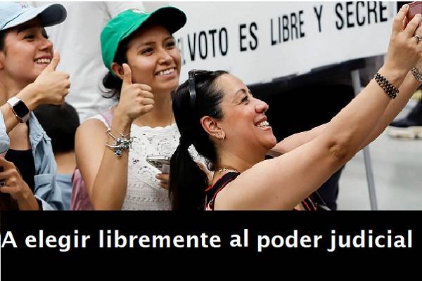 El voto popular del poder judicial es un derecho ganado a pulso por México. No caer en provocaciones. FIESTA CÍVICA PARA DEFENDER LO AVANZADO Y MÁS