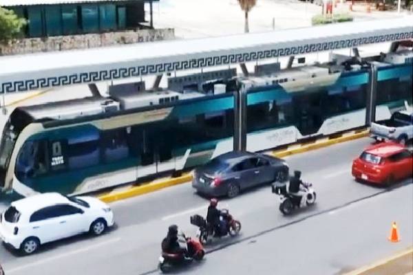 Concluida obra civil. 4 mil 200 millones de inversión. 100% automatizado. Conecta a Tren Maya y los autobuses urbanos Ko´ox: Sheinbaum
