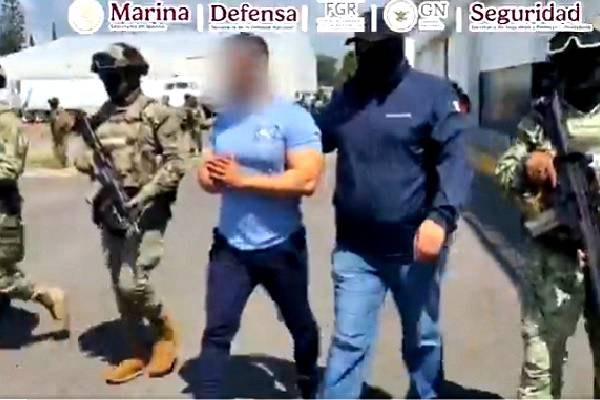 Barredora: Ulises Pinto detenido por fuerzas especiales de la Marina. Acusado de extorsión, secuestro, narco, huachicoleo, trata y asesinato