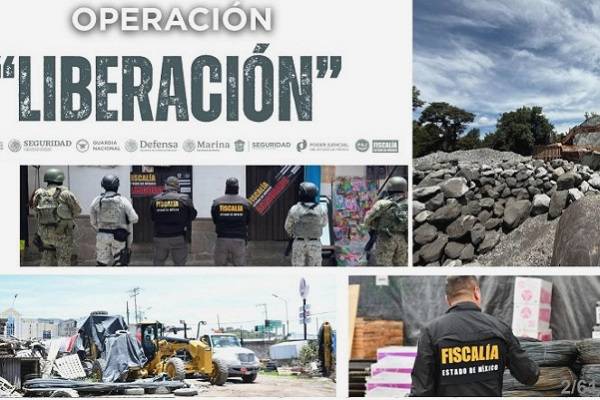 Liberación: Cae regidora de Ixtapan de la Sal y 7 "gerentes" con 6 minas, 24 casas de materiales, carnicerías, rastro, rancho, hotel y +
