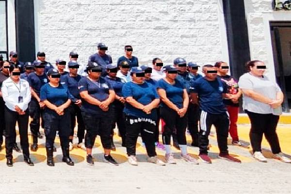 Decenas de policías y 4 integrantes del Cártel Chiapas-Guatemala detenidos en Chiapas. 6 cateos, decomisan armas, drogas y felino