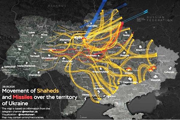 Mientras Kiev se recuperaba del ataque a civiles, Rusia lanzó misiles Crucero hacia la capital y otras regiones de Ucrania