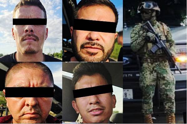 En Loma Dorada, Los Mochis tras persecución agarran a Chendo líder de grupo relacionado a los Avendaño. Incautan armas y sustancias ilícitas