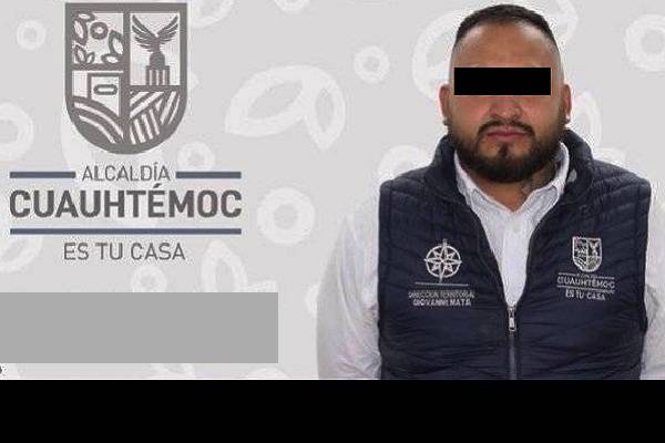 El Topo trabajo como empleado de la Dirección de Coordinación Territorial Interna de Cuauhtémoc. Sorprendido con ilícitos en Eduardo Molina