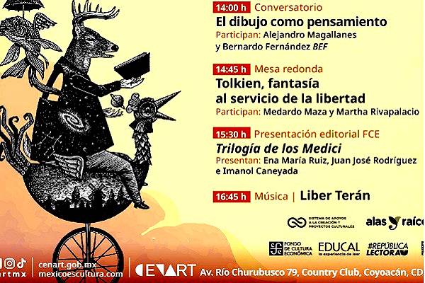 Comic y ciencia ficción en el Centro Nacional de las Artes del 18 al 21 de septiembre. Libro, conversatorios, juegos de mesa, cuentacuentos