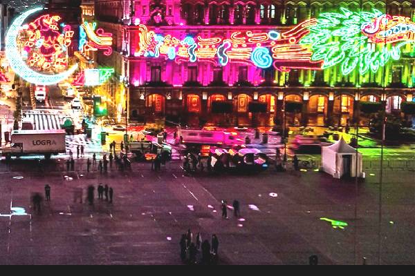 Brugada compartió tristeza por la tragedia en Zaragoza en la ceremonia de Luces Patrias. Subrayó solidaridad de México para con las víctimas