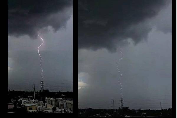 Mérida: La intensidad de las lluvias ha bajado. Se espera una nueva onda tropical con posibilidad de lluvias, actividad eléctrica y turbonadas