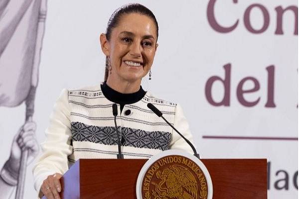 Por primera vez en la historia derechos de las mujeres a todos los rincones del país. Dia Internacional de las Mujeres Indígenas: Sheinbaum