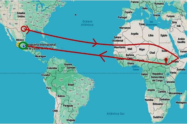 México logra regreso de Jesús Muñoz deportado a Sudán desde mayo con escala en Yibuti donde lo tuvieron en un contenedor militar de EE.UU