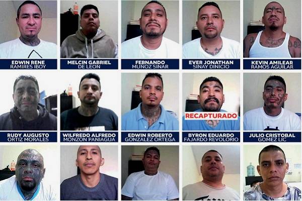 Vigilancia en fronteras de Honduras y México con Guatemala tras fuga de reos de alta peligrosidad de la prisión Fraijanes 2