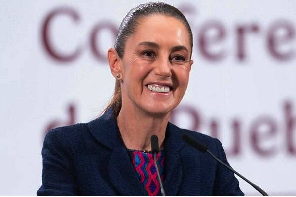 Para infraestructura carretera inversión de 17 mil millones. Laboran 6 mil trabajadores con el apoyo de mil 700 máquinas: Sheinbaum