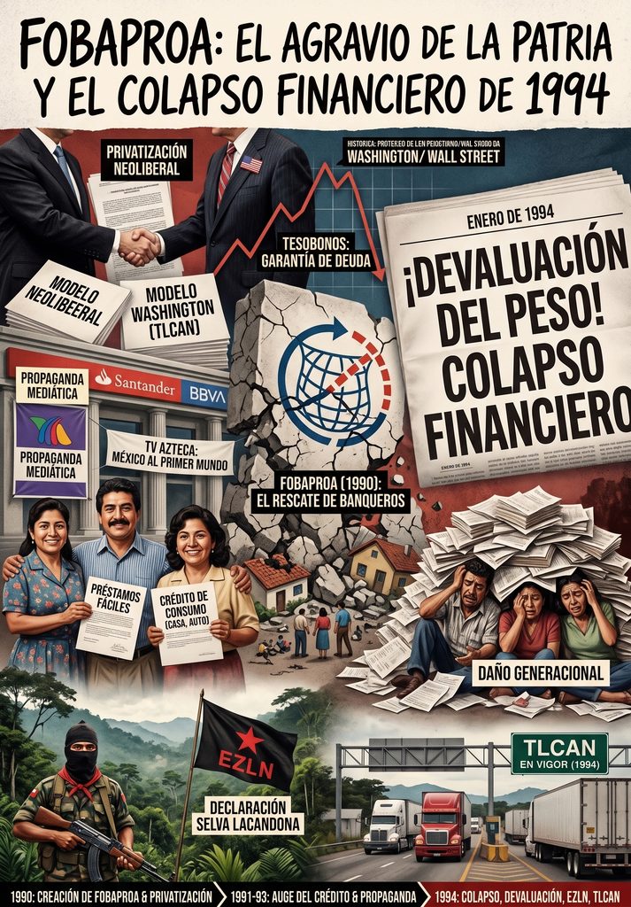 FOBAPROA: El robo más grande de México.