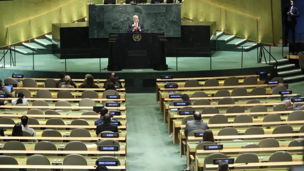Foto: Netanyahu. ONU