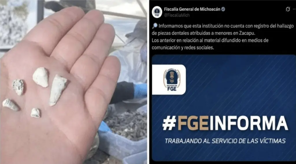 Redes sociales FGE de Michoacán / Eje Central