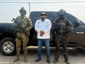 Miguel Sánchez Altamirano, presidente municipal de Juchitán de Zaragoza / Gabinete de Seguridad