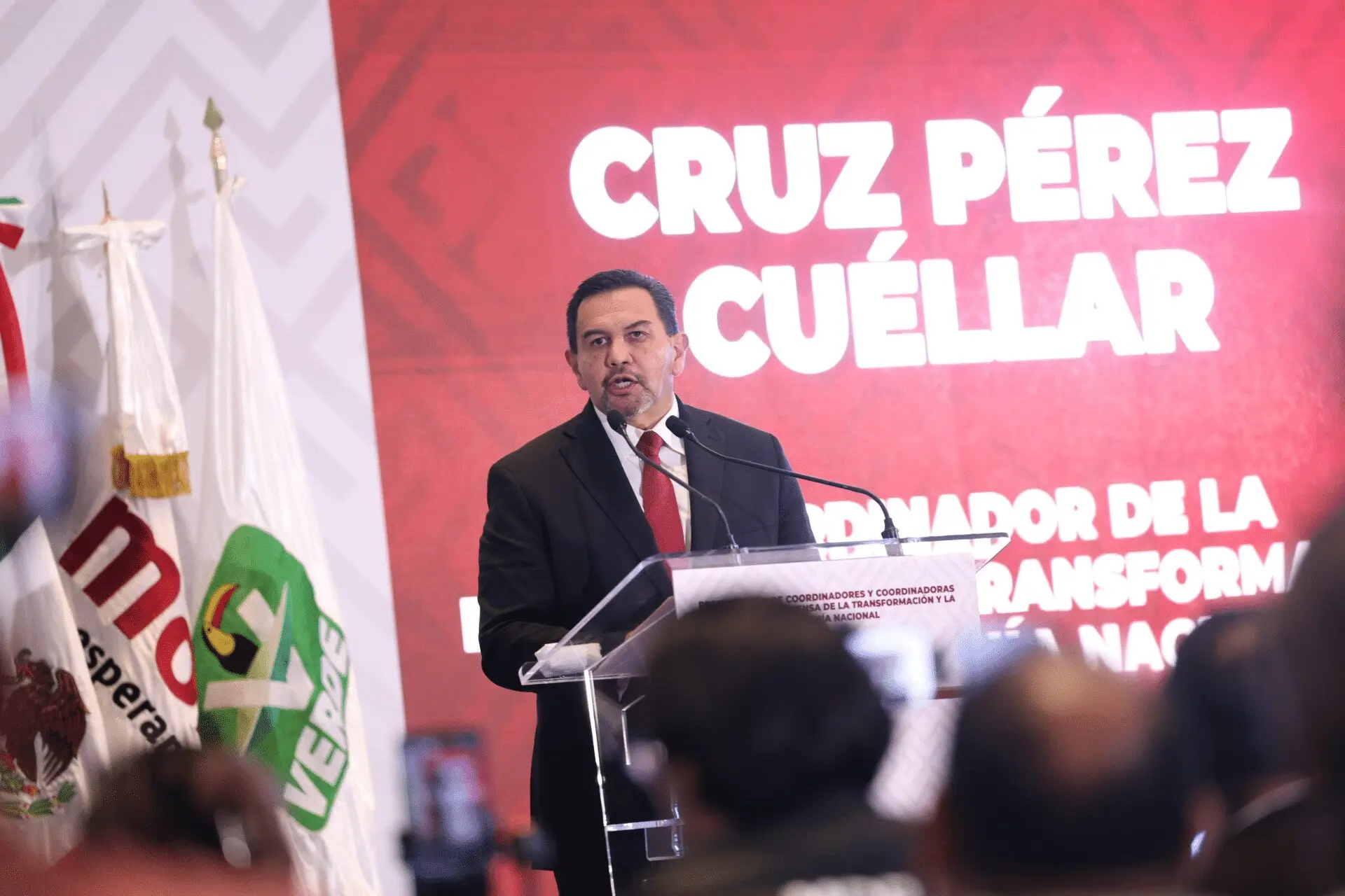 Cruz Pérez Cuéllar, coordinador estatal de la Defensa de la Transformación y la Soberanía Nacional en Chihuahua / Vía X