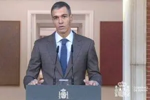 Foto: Pedro Sánchez. Declaración