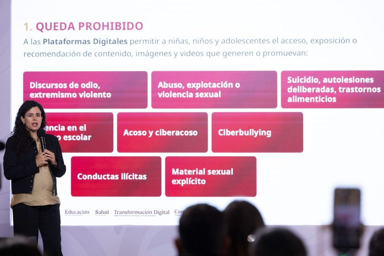 Presentan decreto para regular plataformas / Gobierno de México 